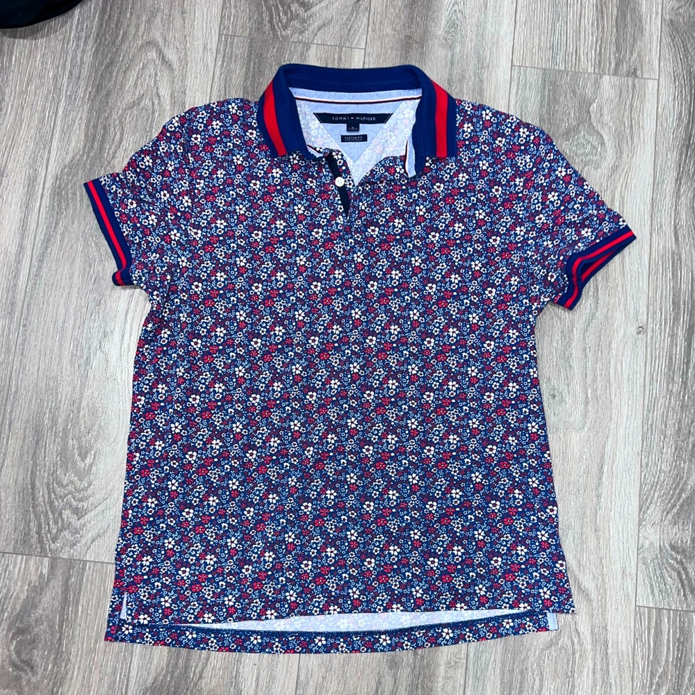 Men’s Tommy Hilfiger Floral Polo